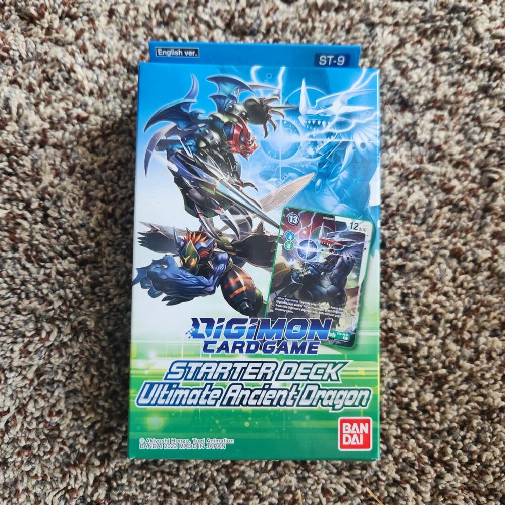 Digimon Card Game Starter Deck ST-9 Ultimate Ancient Dragon English - Brand new